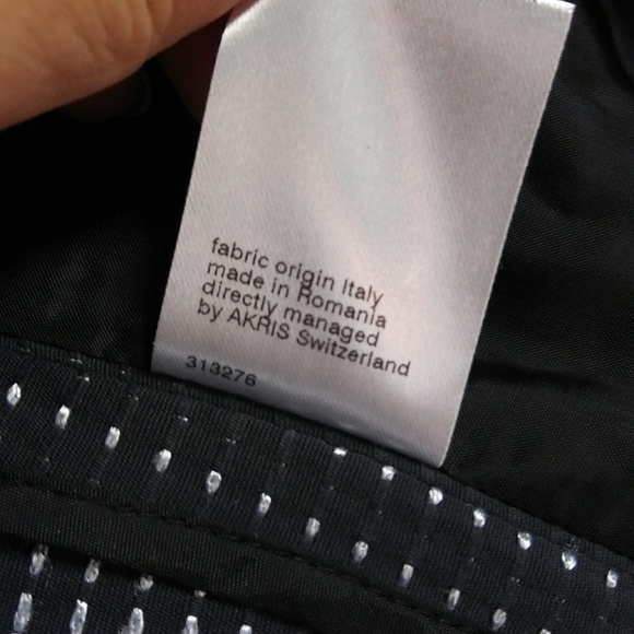 Akris Punto Tweed Zip Up Jacket Size 12 Office Work Corporate Designer Feminine - Picture 6 of 7